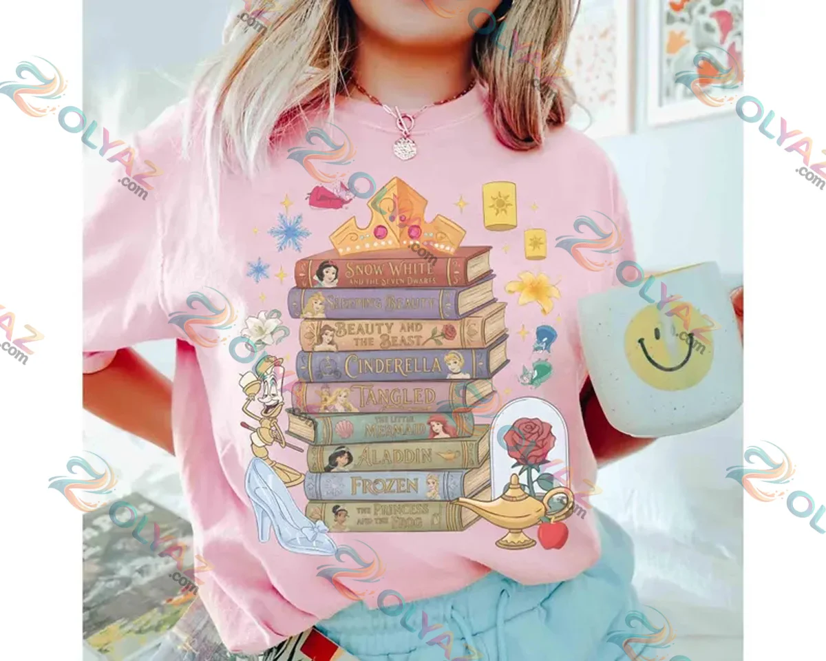 Disney Princess Book Club T-Shirt & Hoodie Disney Princess Book Club T-Shirt & Hoodie