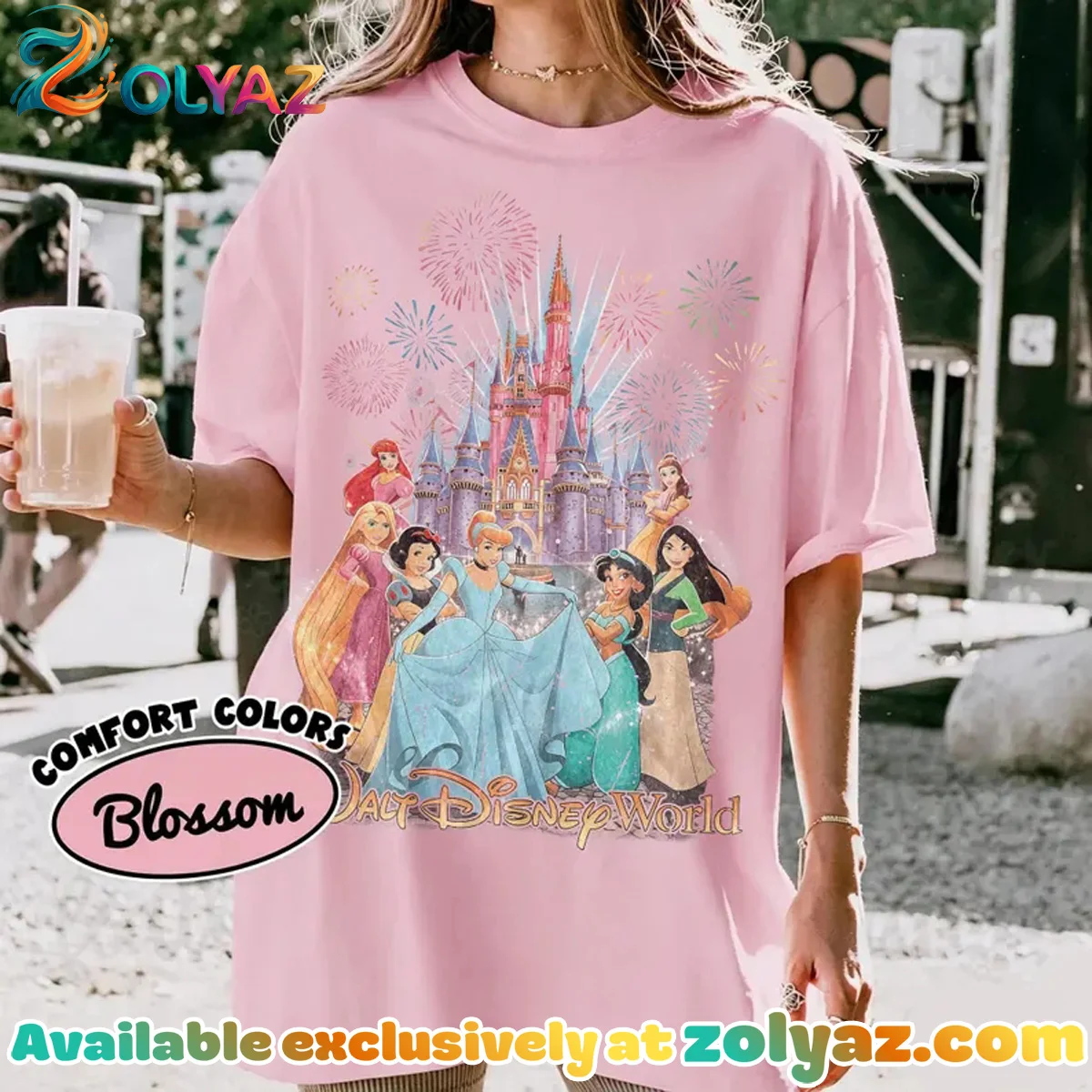 Disney Princess Shirt & Hoodie (Style 10)