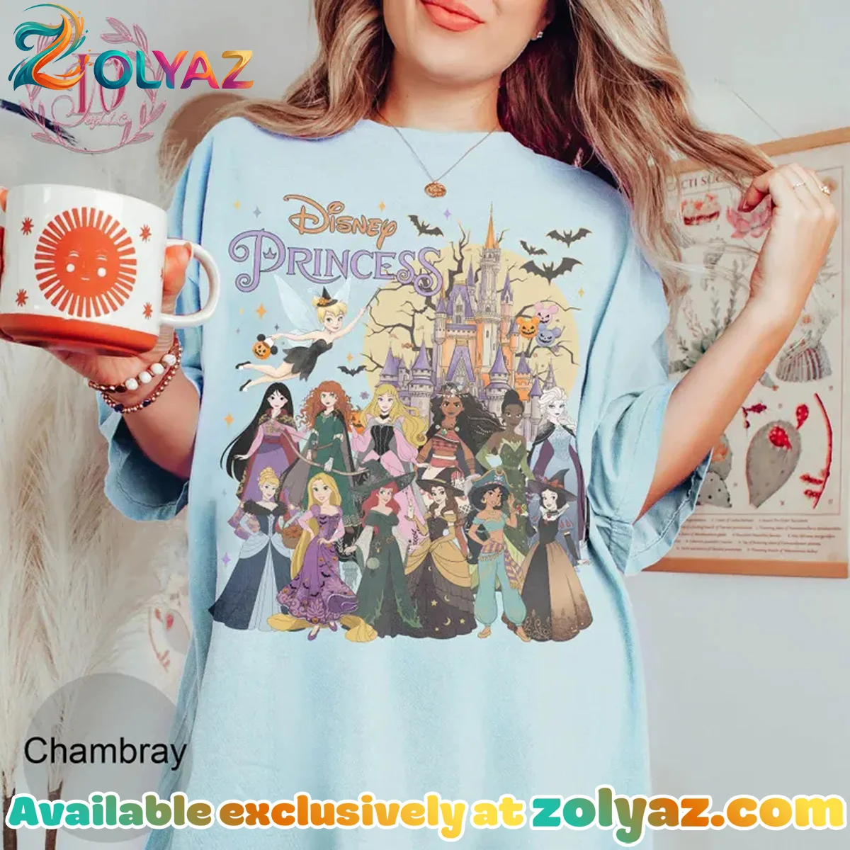 Disney Princess Halloween T-Shirt & Hoodie - Part 3 Disney Princess Halloween T-Shirt & Hoodie - Part 3