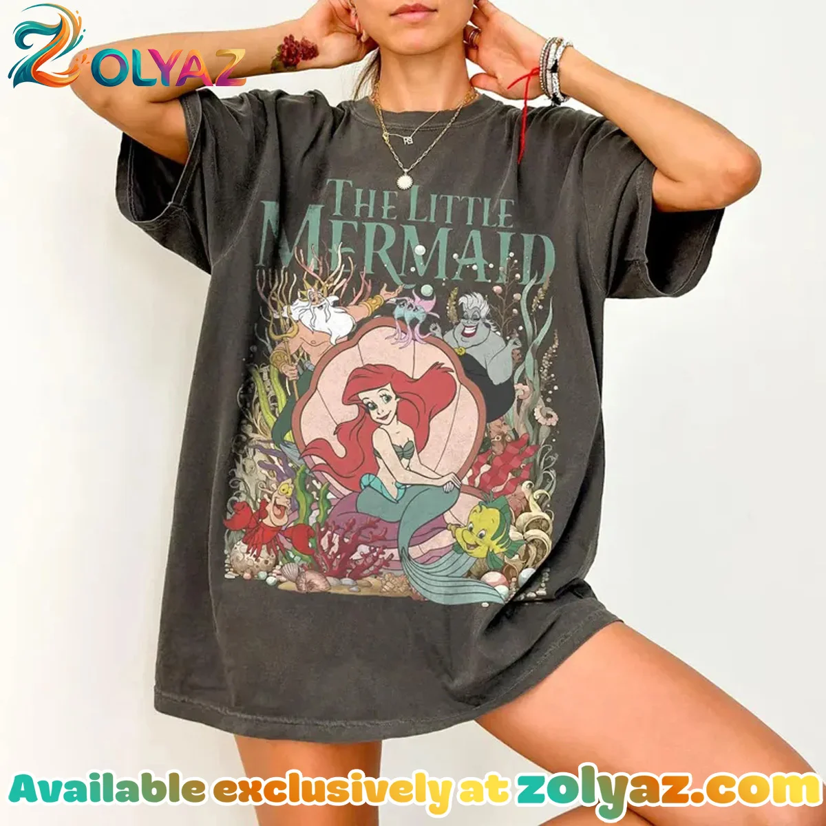 The Little Mermaid Ariel T-Shirt & Hoodie (Release 2)