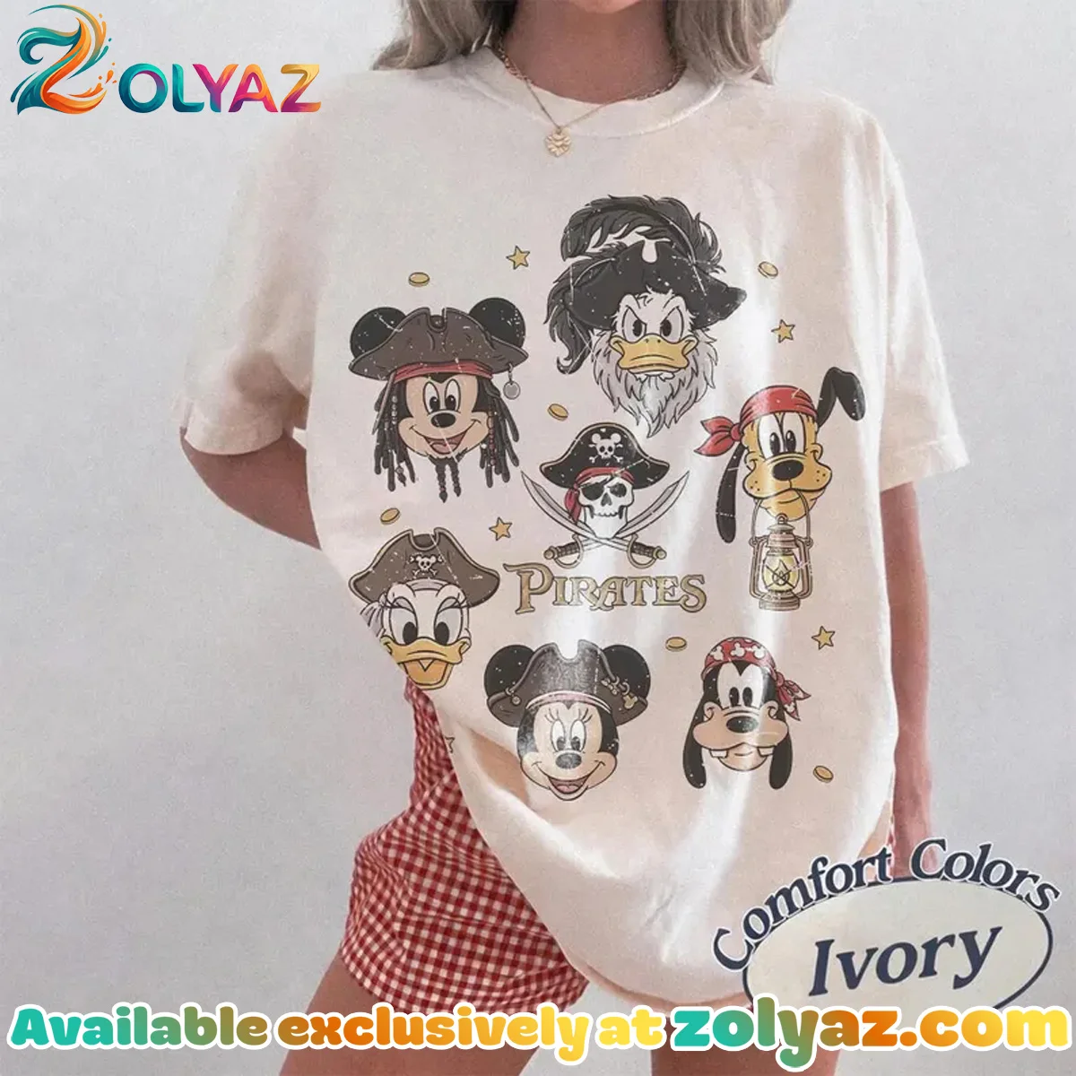 Mickey and Friends x Pirates of the Caribbean x Jack Sparrow T-Shirt & Hoodie