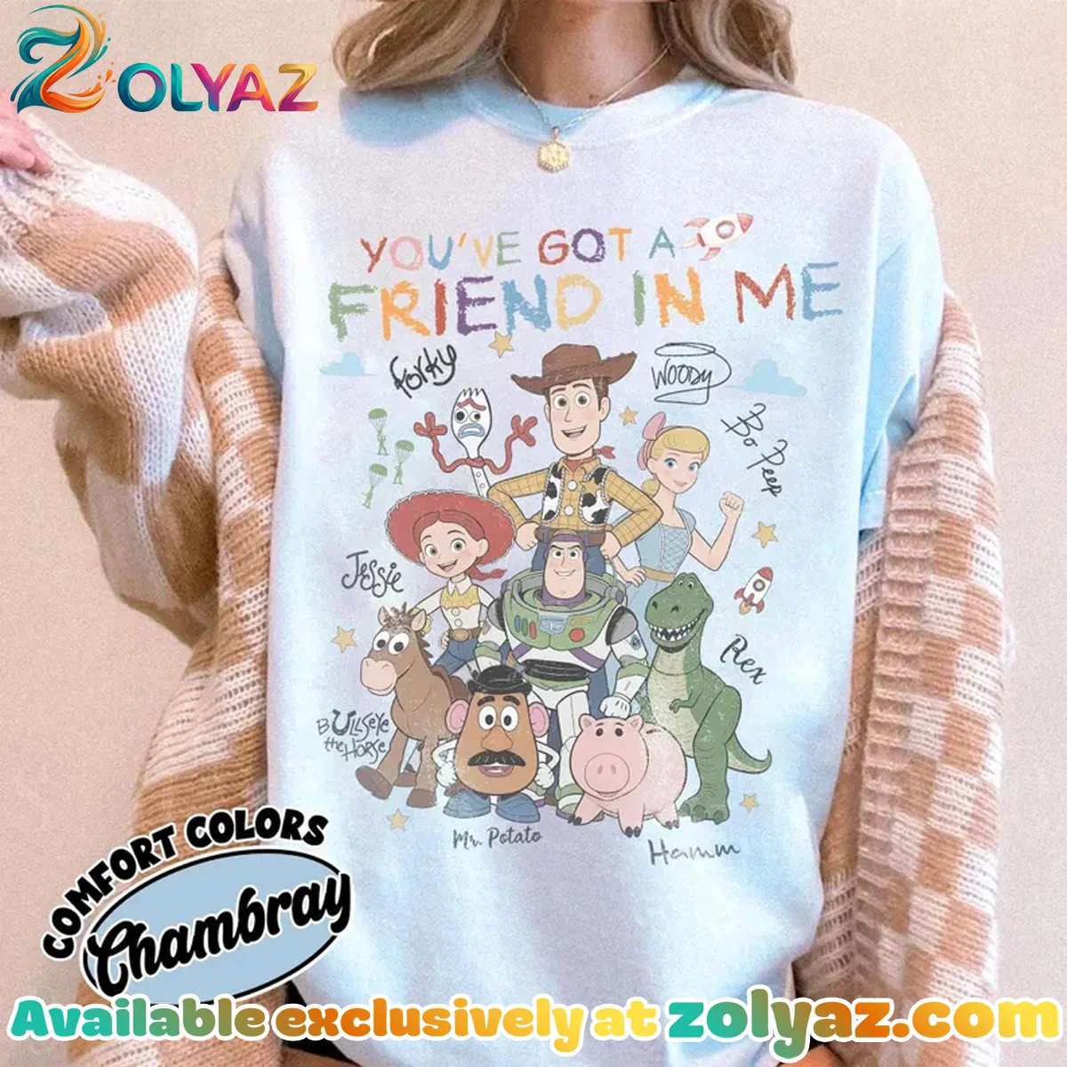Toy Story T-Shirt & Hoodie - Variant 1 Toy Story T-Shirt & Hoodie - Variant 1