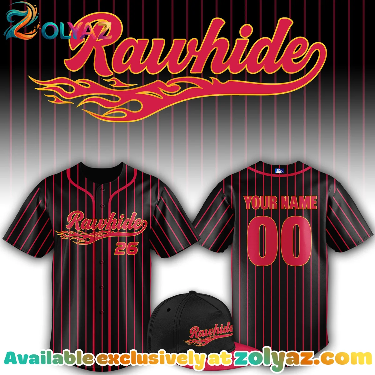 Visalia Rawhide Cars Jersey