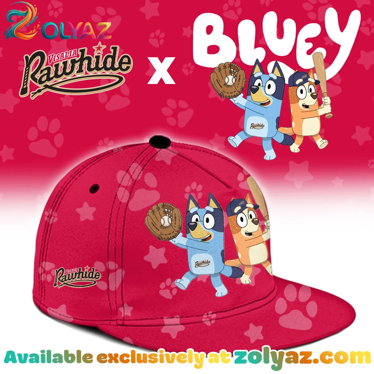 Visalia Rawhide x Bluey Jersey Visalia Rawhide x Bluey Jersey