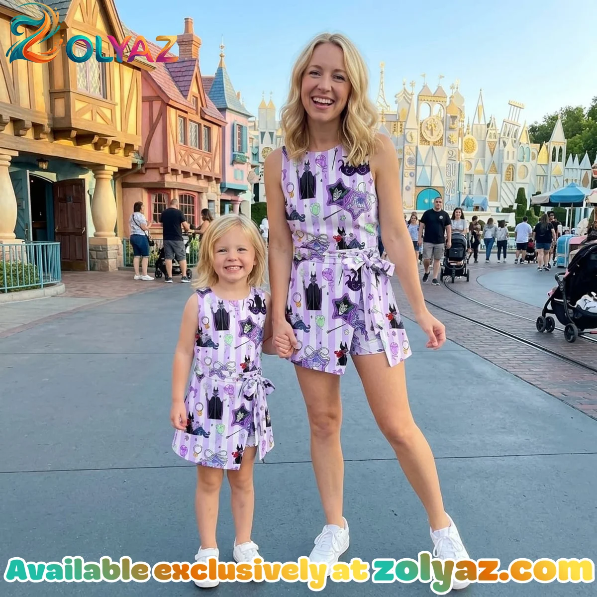 WDW Villains Athletic Dress - Tennis Dress Skirt, Evil Queen Maleficent Ursula Gothic Halloween Outfit
