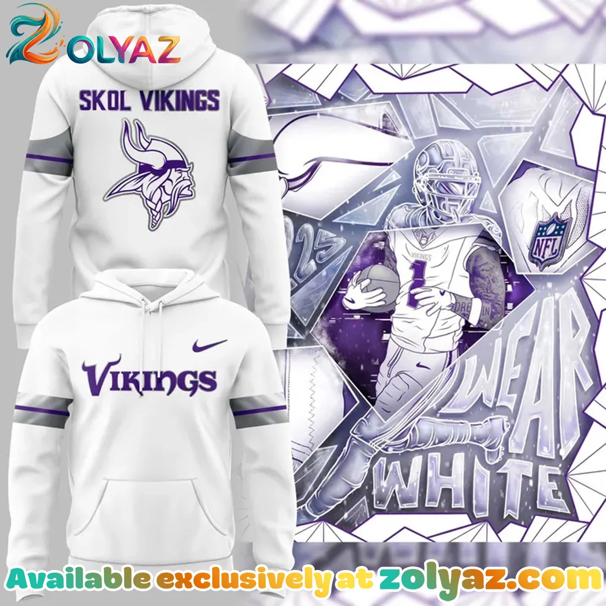 Minnesota Vikings T-Shirt & Hoodie [Batch 1]