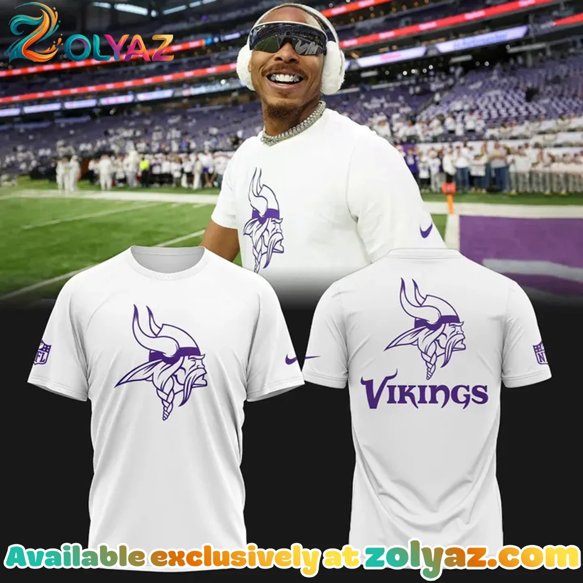 Minnesota Vikings T-Shirt & Hoodie - Series 4