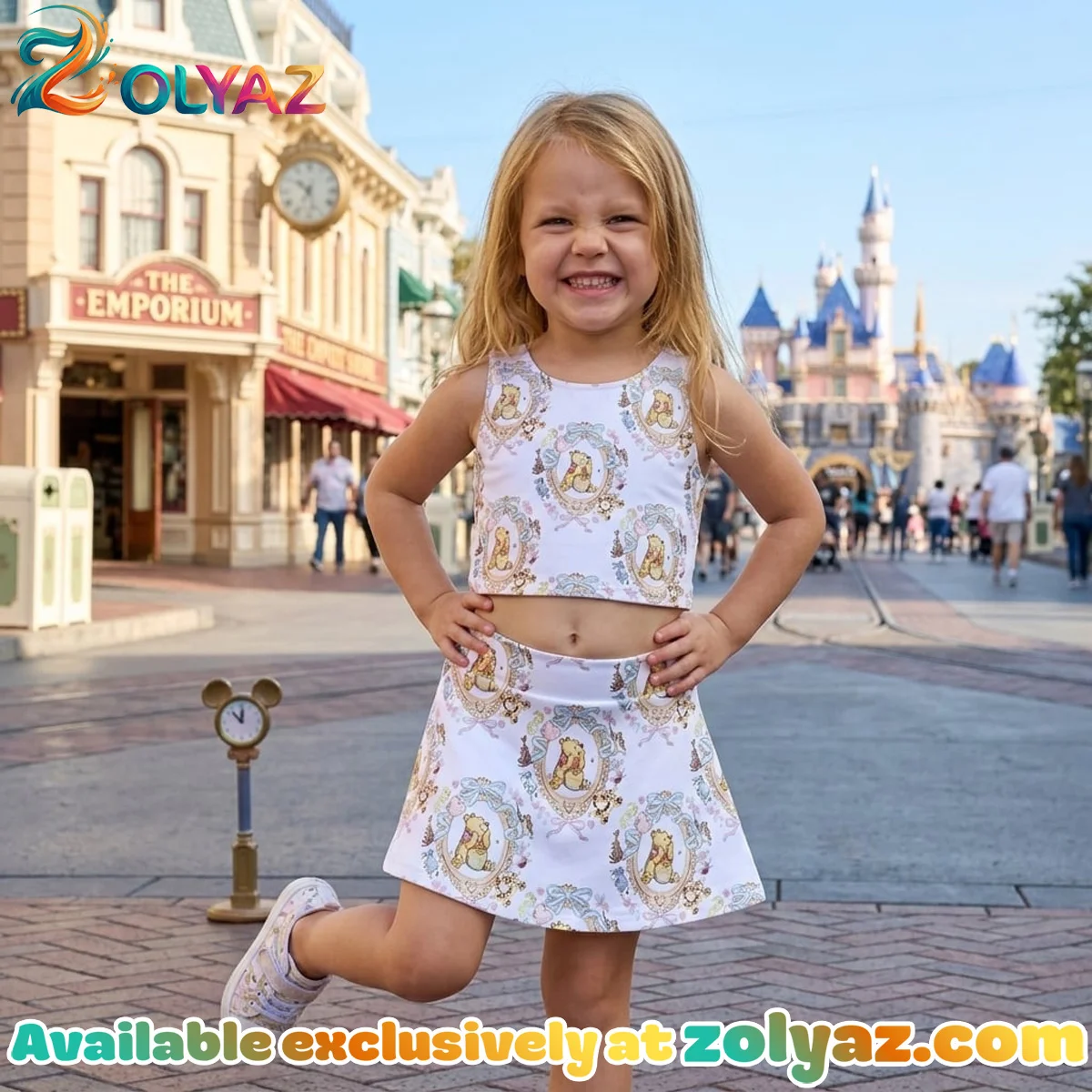 Winnie The Pooh Dress Set (Design 4) Winnie The Pooh Dress Set (Design 4)
