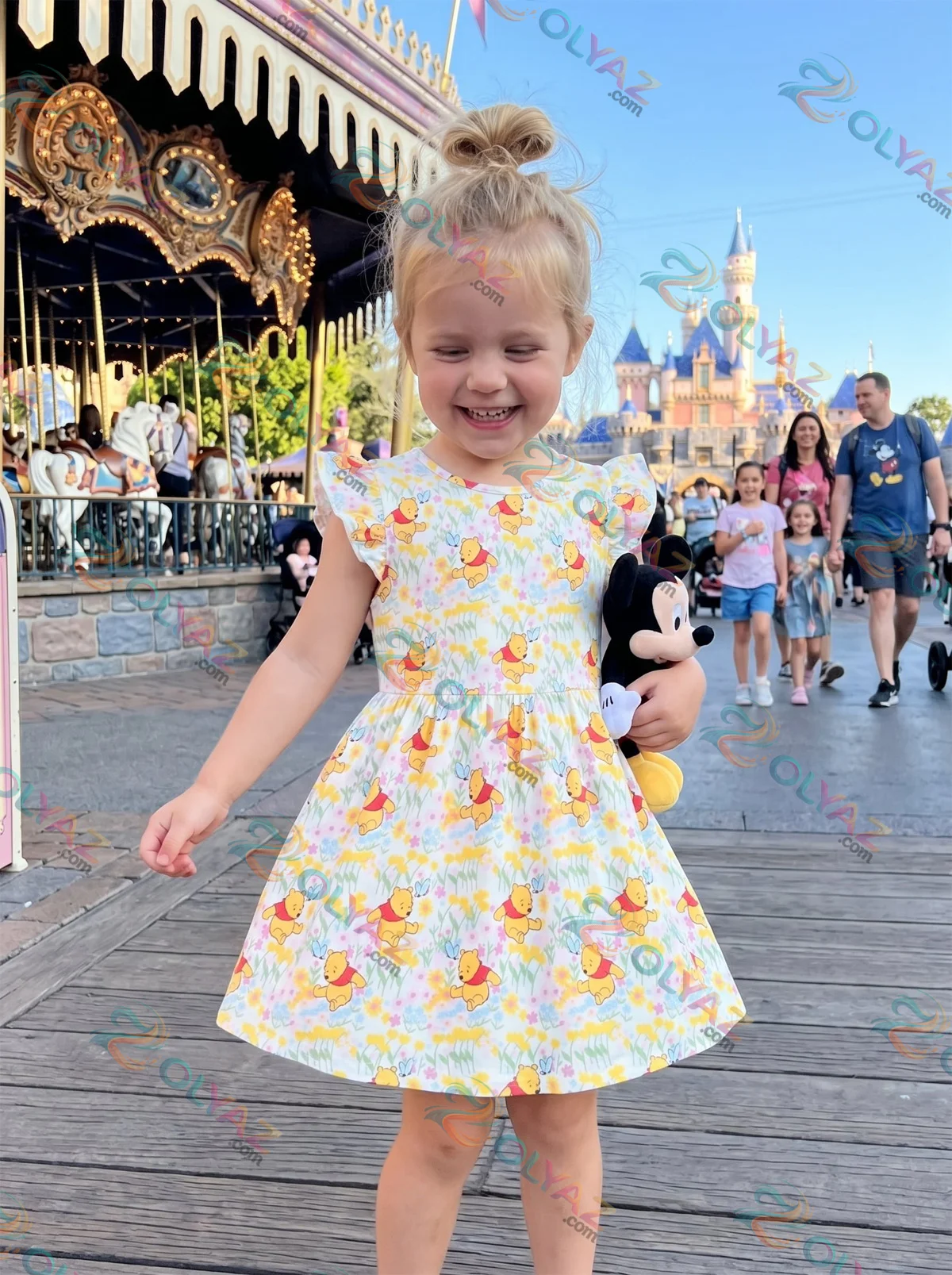 Winnie The Pooh Skater Dress Winnie The Pooh Skater Dress