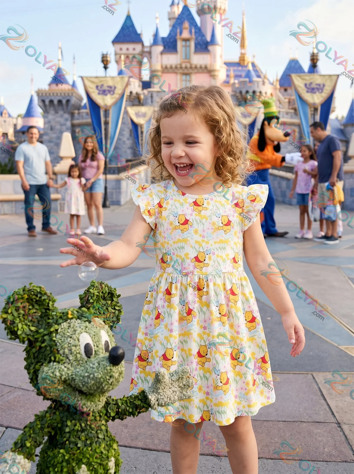 Winnie The Pooh Skater Dress Winnie The Pooh Skater Dress