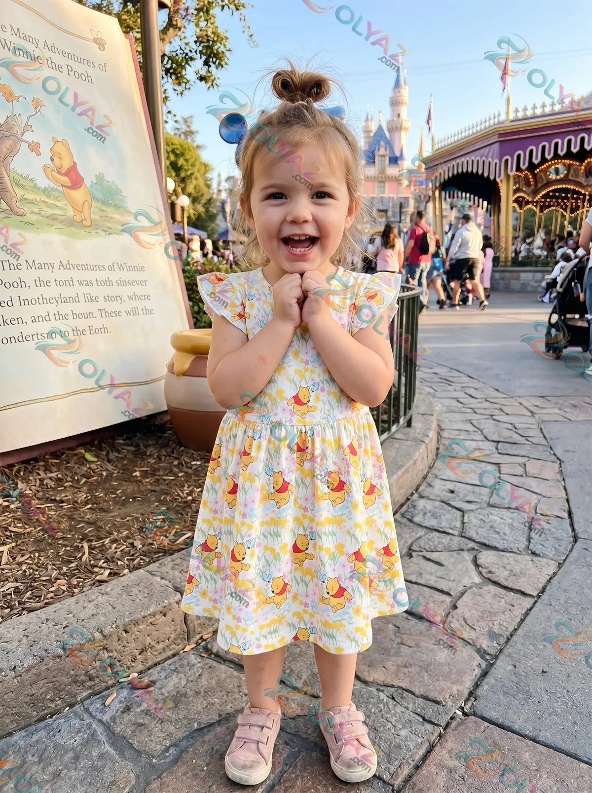Winnie The Pooh Skater Dress