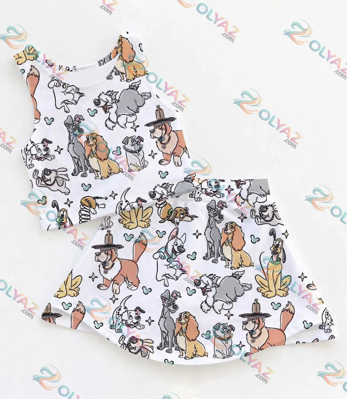 Pluto Lady & Tramp Activewear Set