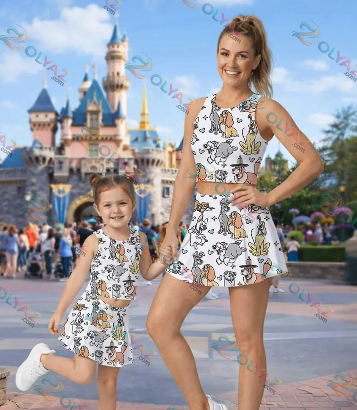 Pluto Lady & Tramp Activewear Set Pluto Lady & Tramp Activewear Set