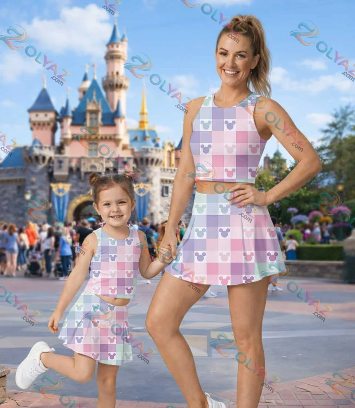 Disney Magical Pastel Activewear Set Disney Magical Pastel Activewear Set