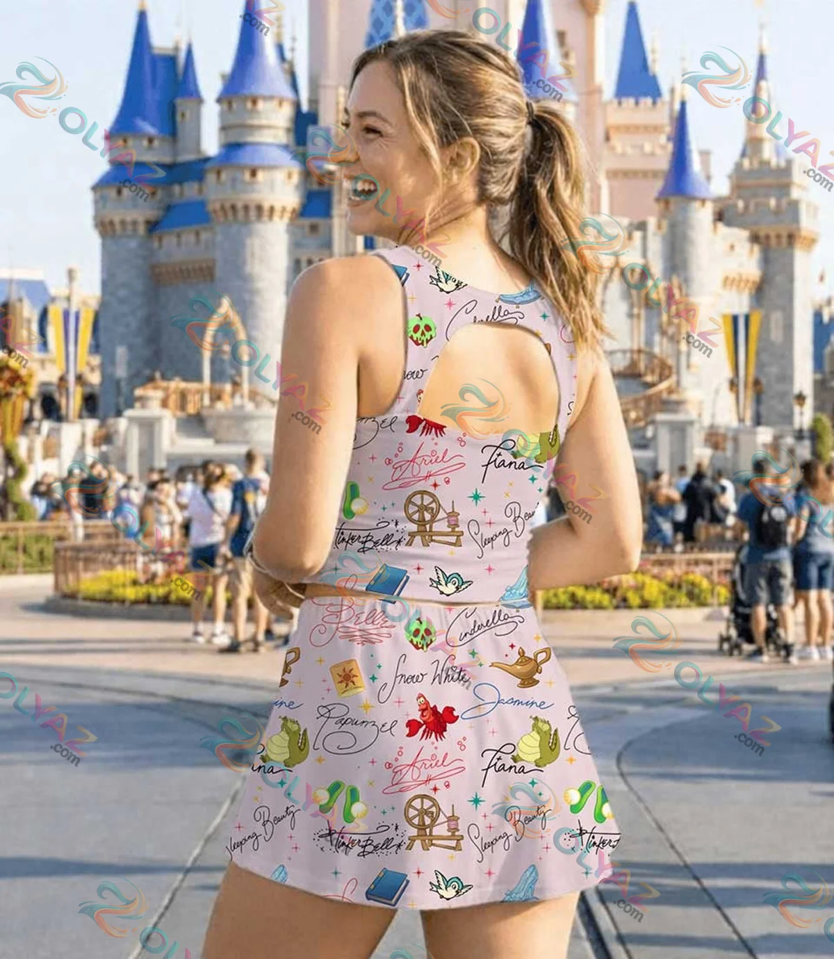Disney Magical Princess Water Activewear Set Disney Magical Princess Water Activewear Set