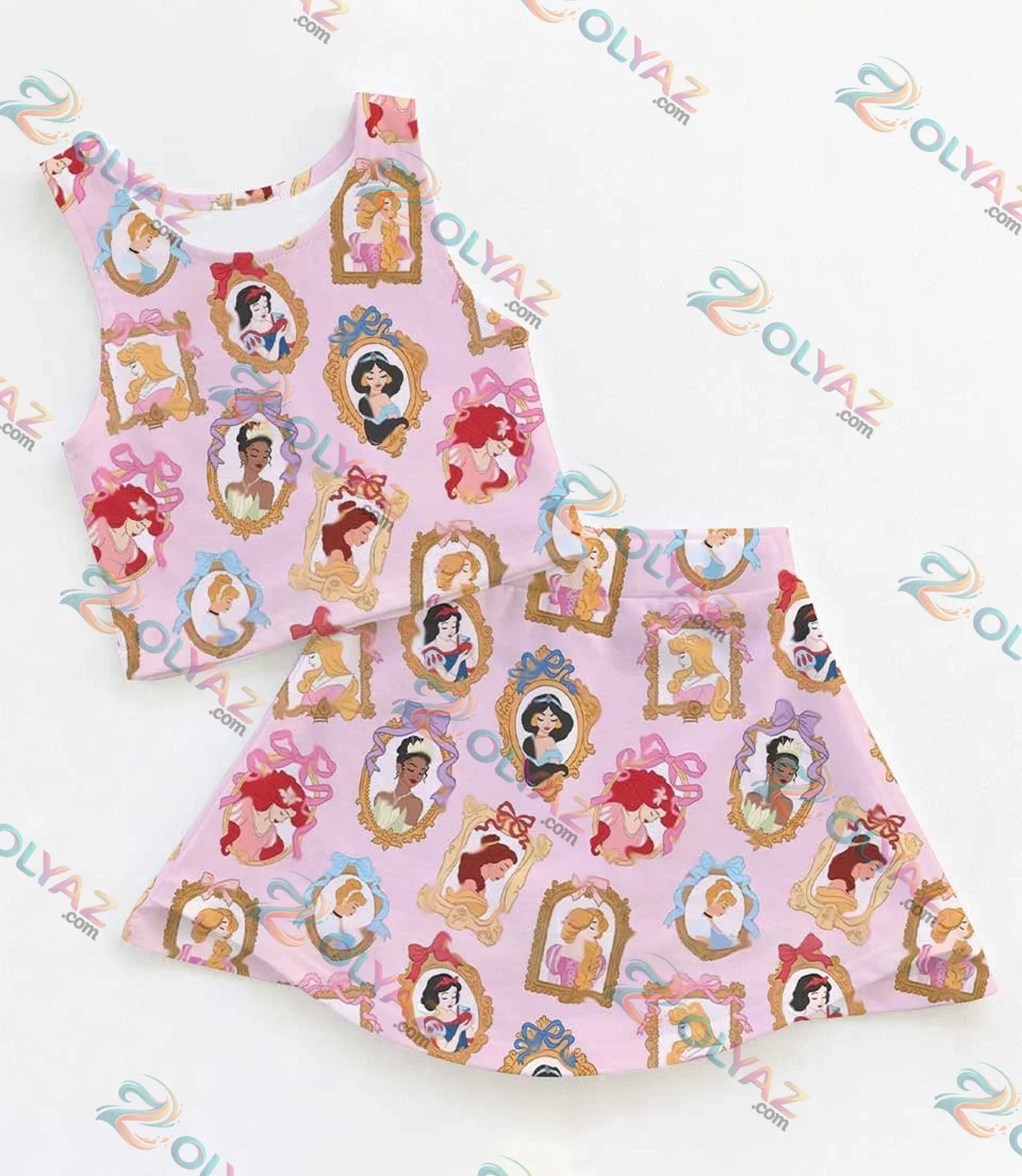Disney Princess Coquette Activewear Set (Style 1)