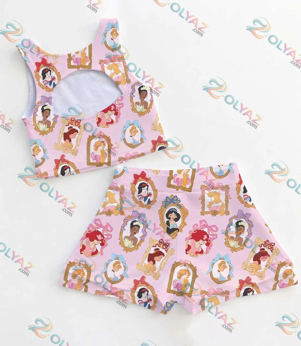 Disney Princess Coquette Activewear Set (Style 1) Disney Princess Coquette Activewear Set (Style 1)