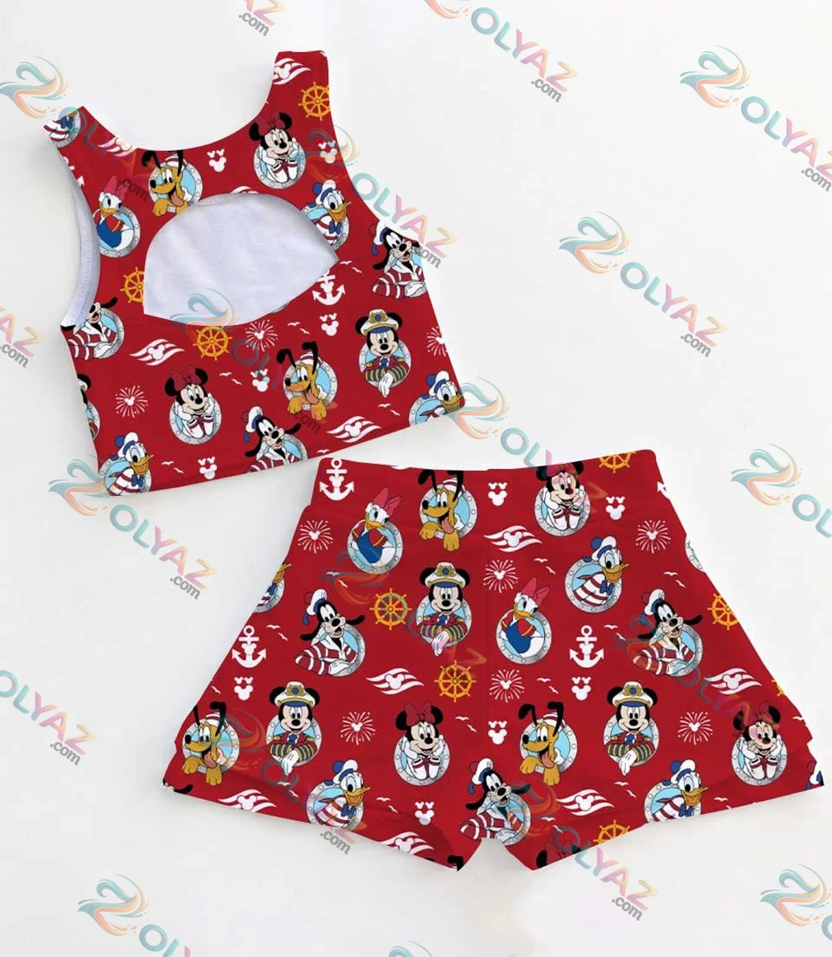 Mickey Friends Nautical Activewear Set Mickey Friends Nautical Activewear Set