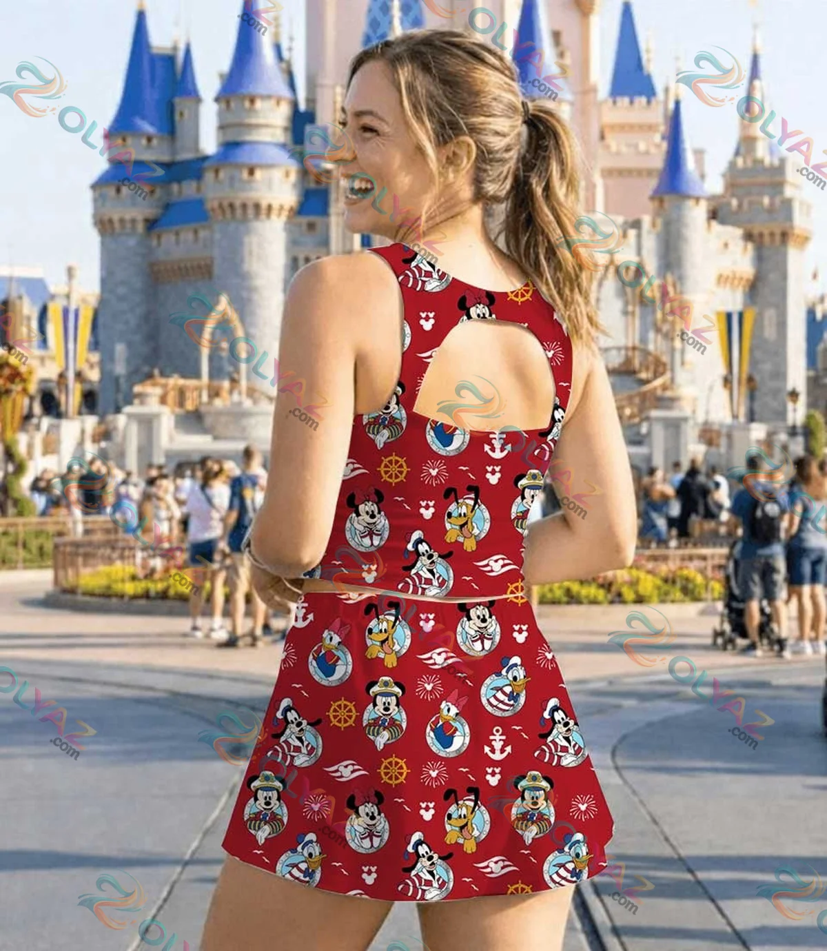 Mickey Friends Nautical Activewear Set Mickey Friends Nautical Activewear Set