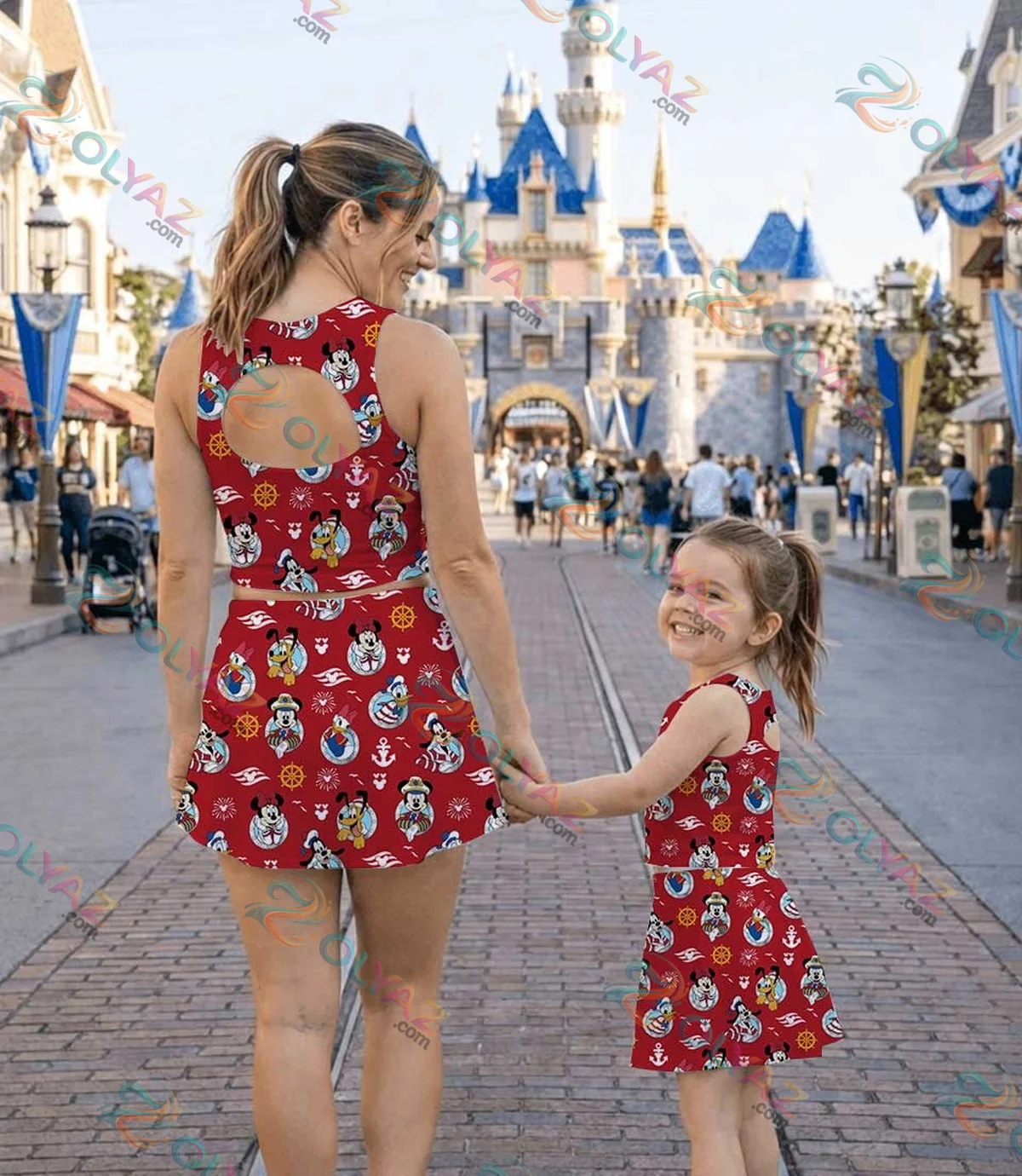 Mickey Friends Nautical Activewear Set Mickey Friends Nautical Activewear Set