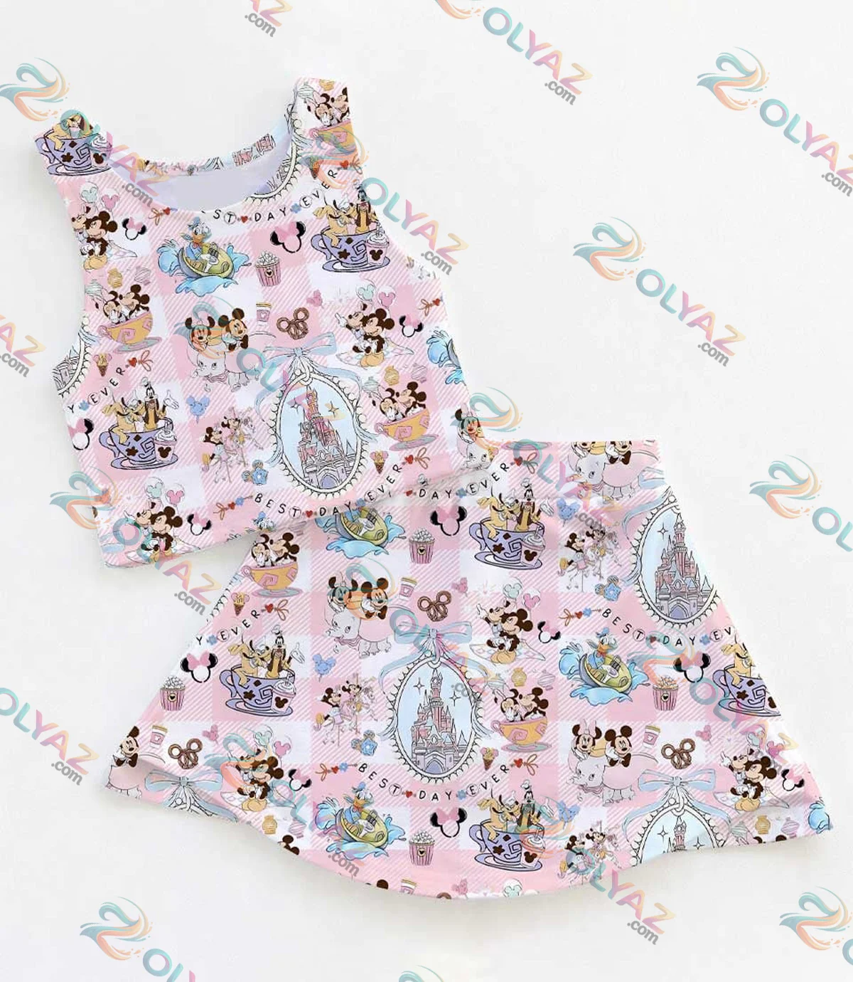 Mickey Minnie Ride Activewear Set