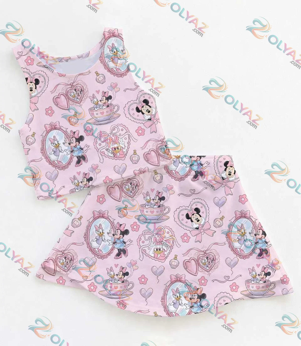 Mickey Park Ride Dumbo Teacups Carousel Activewear Set