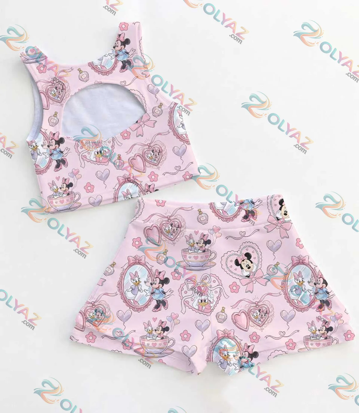 Mickey Park Ride Dumbo Teacups Carousel Activewear Set Mickey Park Ride Dumbo Teacups Carousel Activewear Set