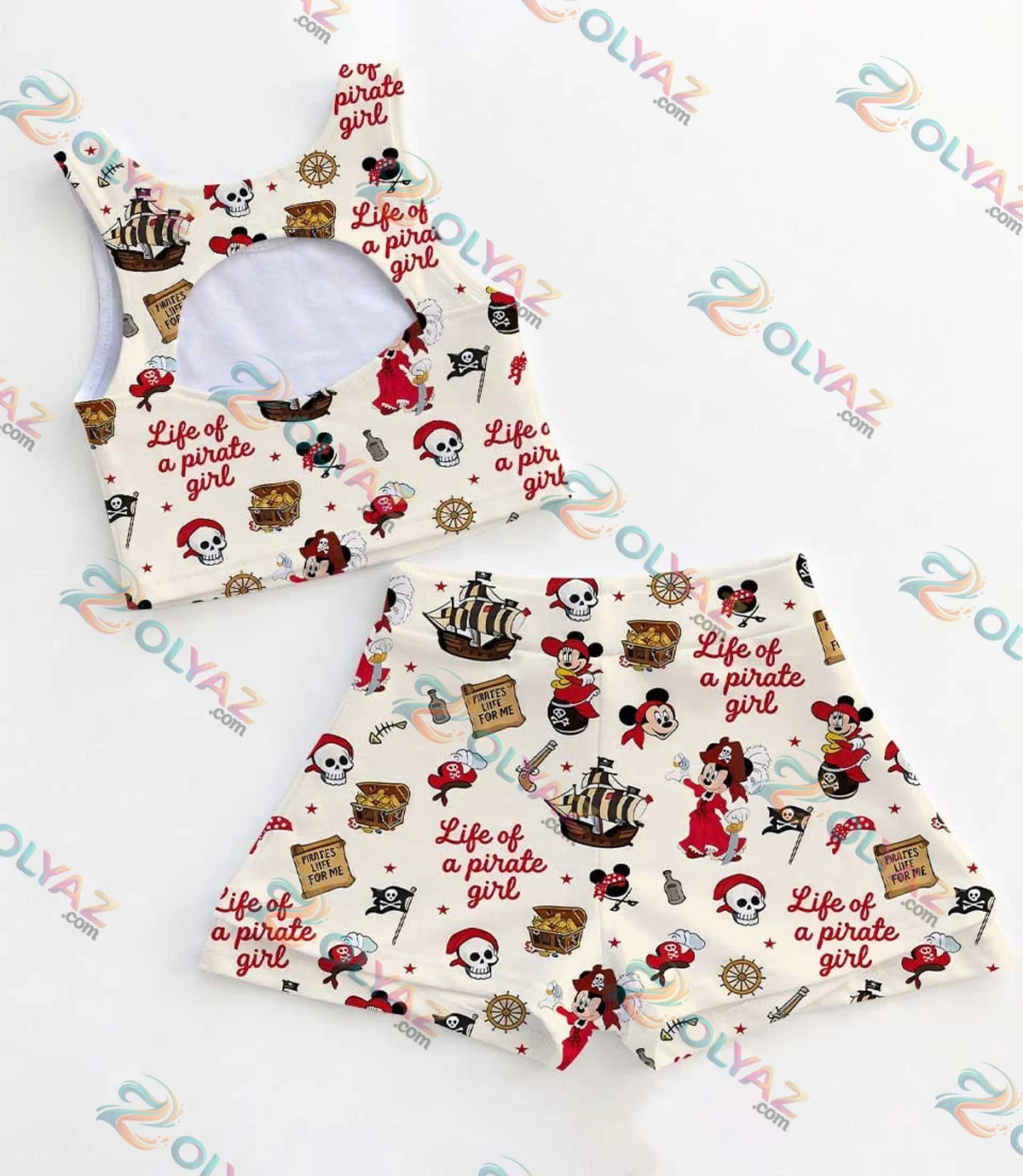 Minnie Pirate Athletic Dress & Skort Minnie Pirate Athletic Dress & Skort