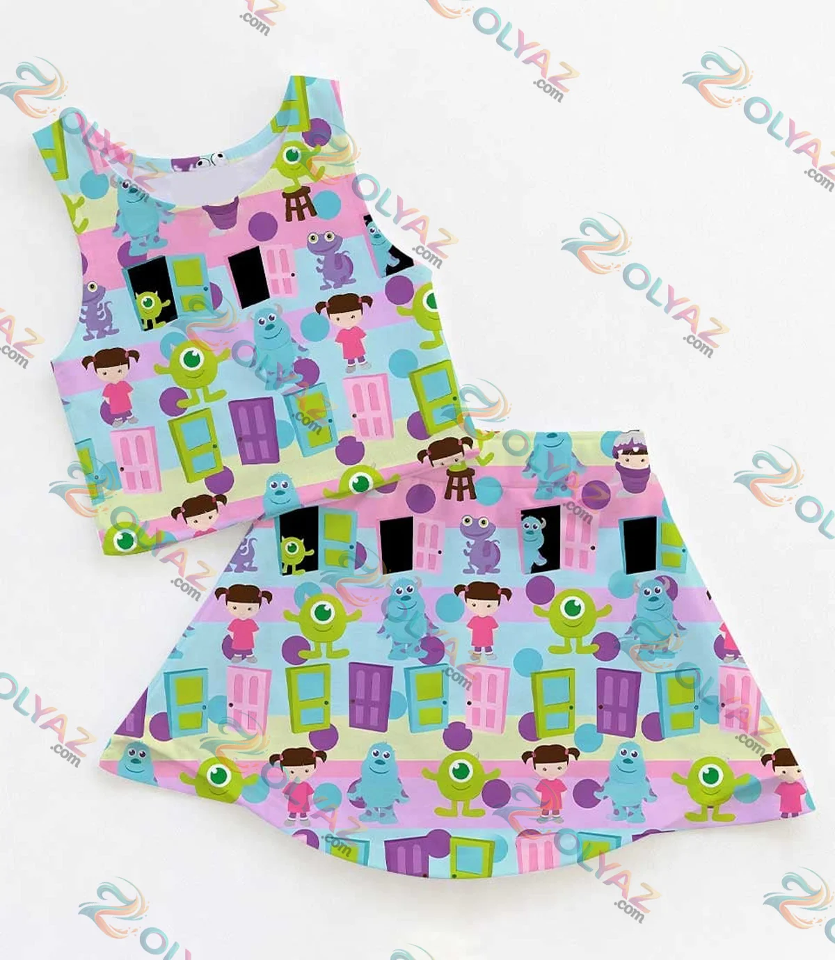 Monsters Inc Athletic Dress & Skort
