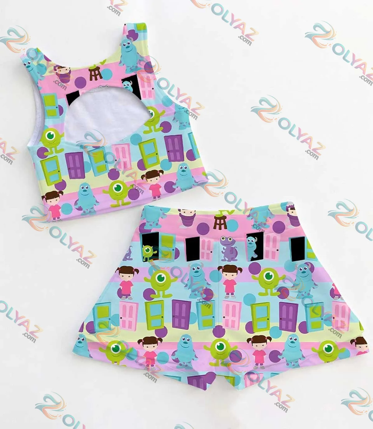 Monsters Inc Athletic Dress & Skort Monsters Inc Athletic Dress & Skort