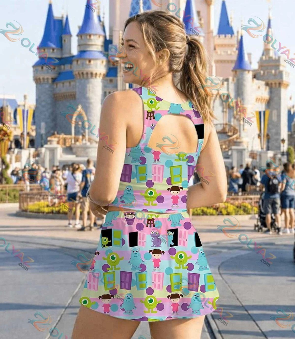 Monsters Inc Athletic Dress & Skort Monsters Inc Athletic Dress & Skort