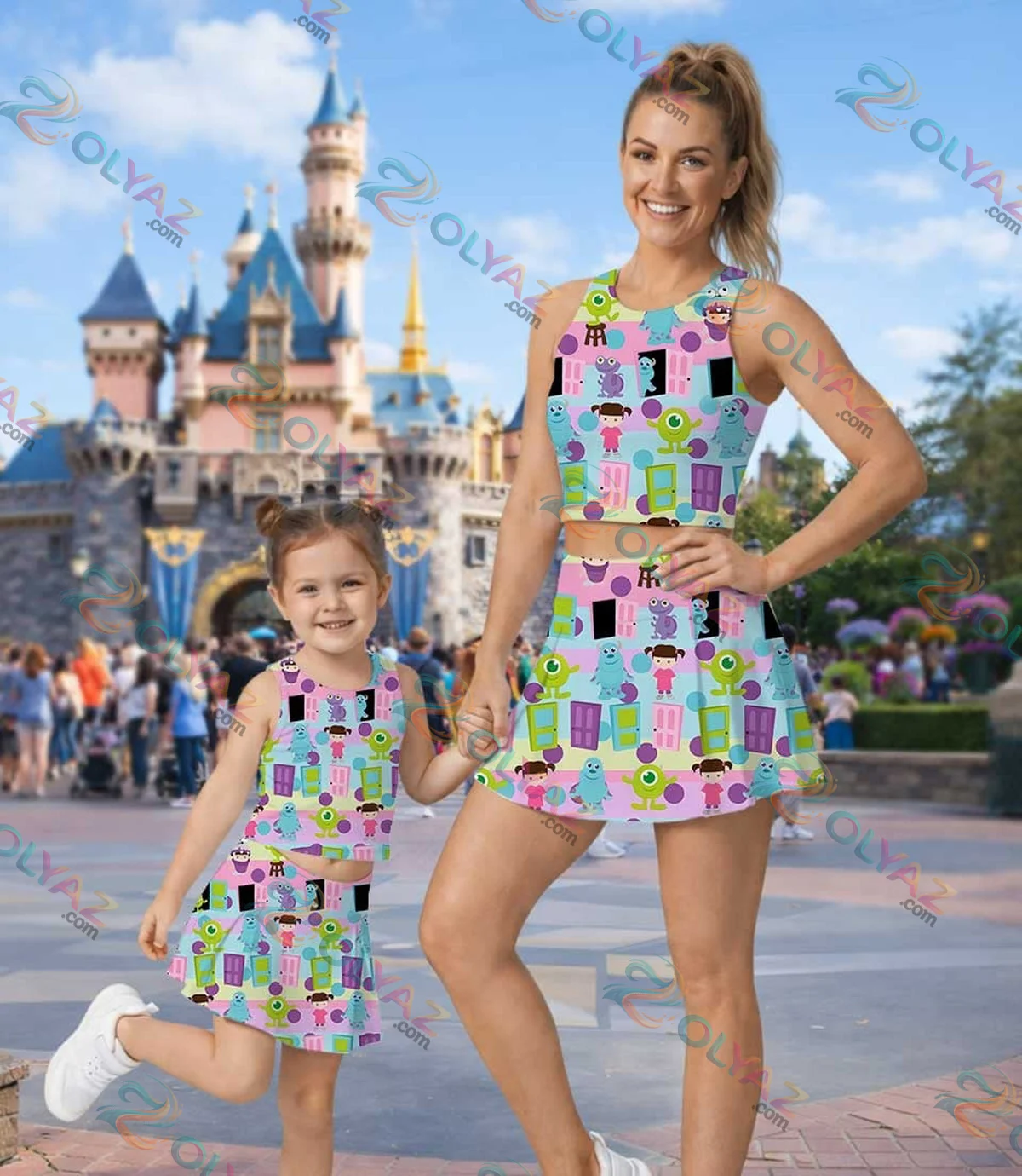 Monsters Inc Athletic Dress & Skort Monsters Inc Athletic Dress & Skort