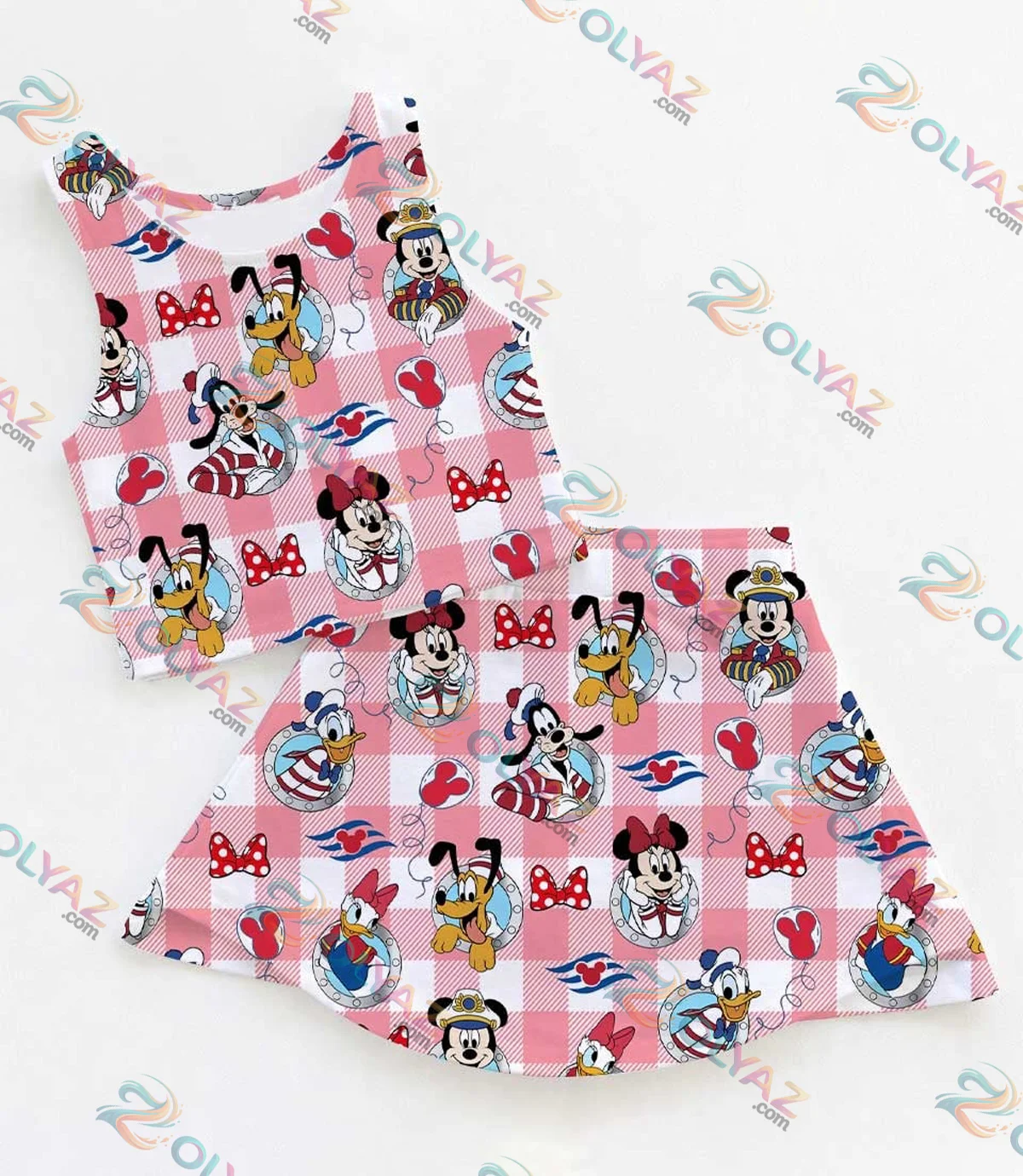 Mickey Castaway Cruise Athletic Dress & Skort