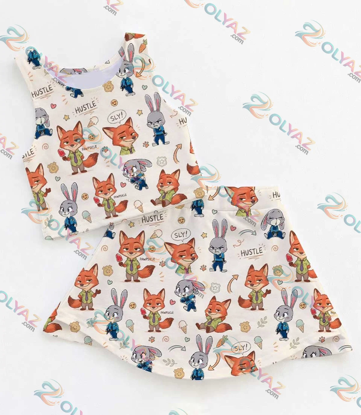 Nick & Judy Zootopia Athletic Dress & Skort