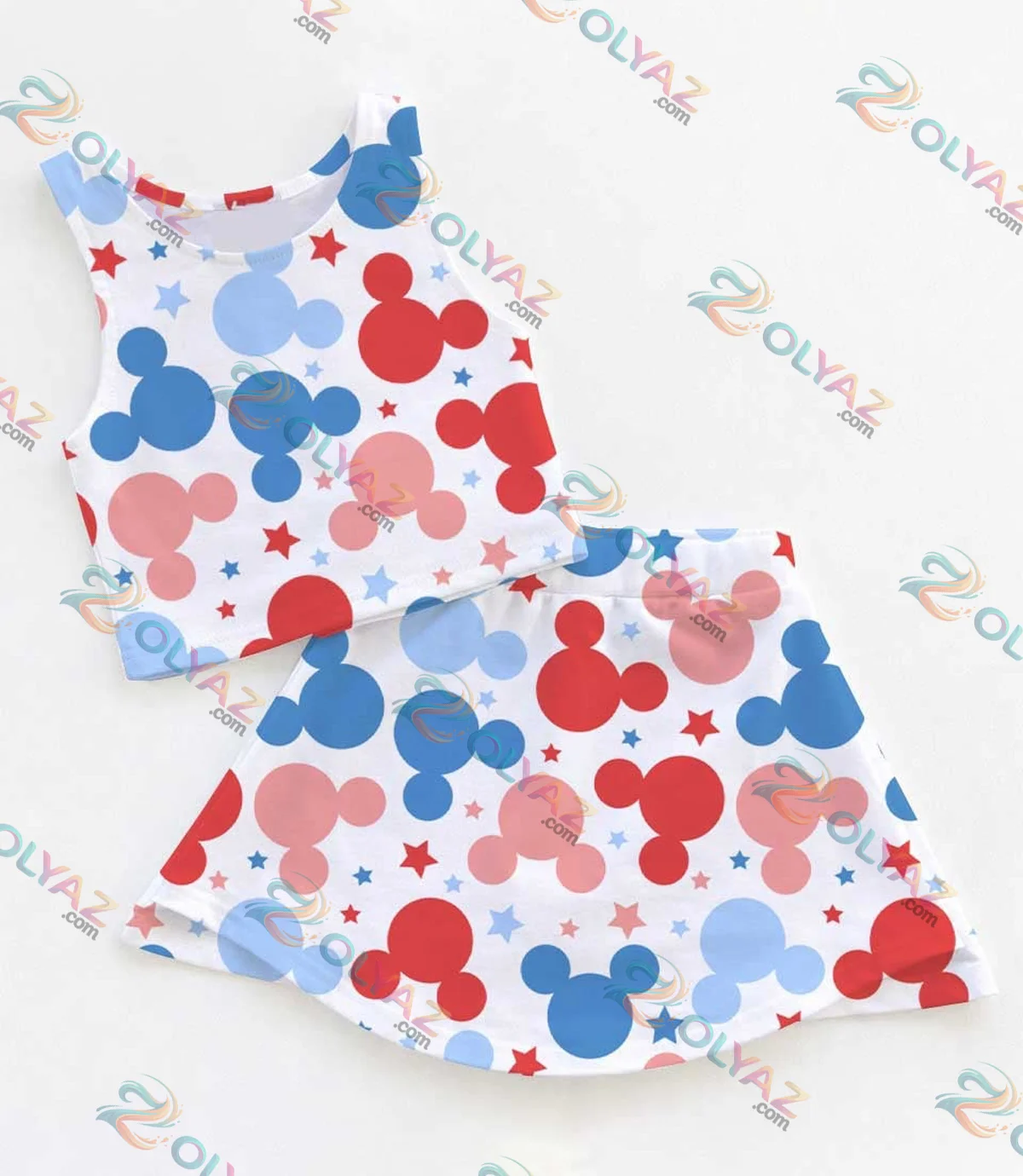 Patriotic Mickey Athletic Dress & Skort - Series 1