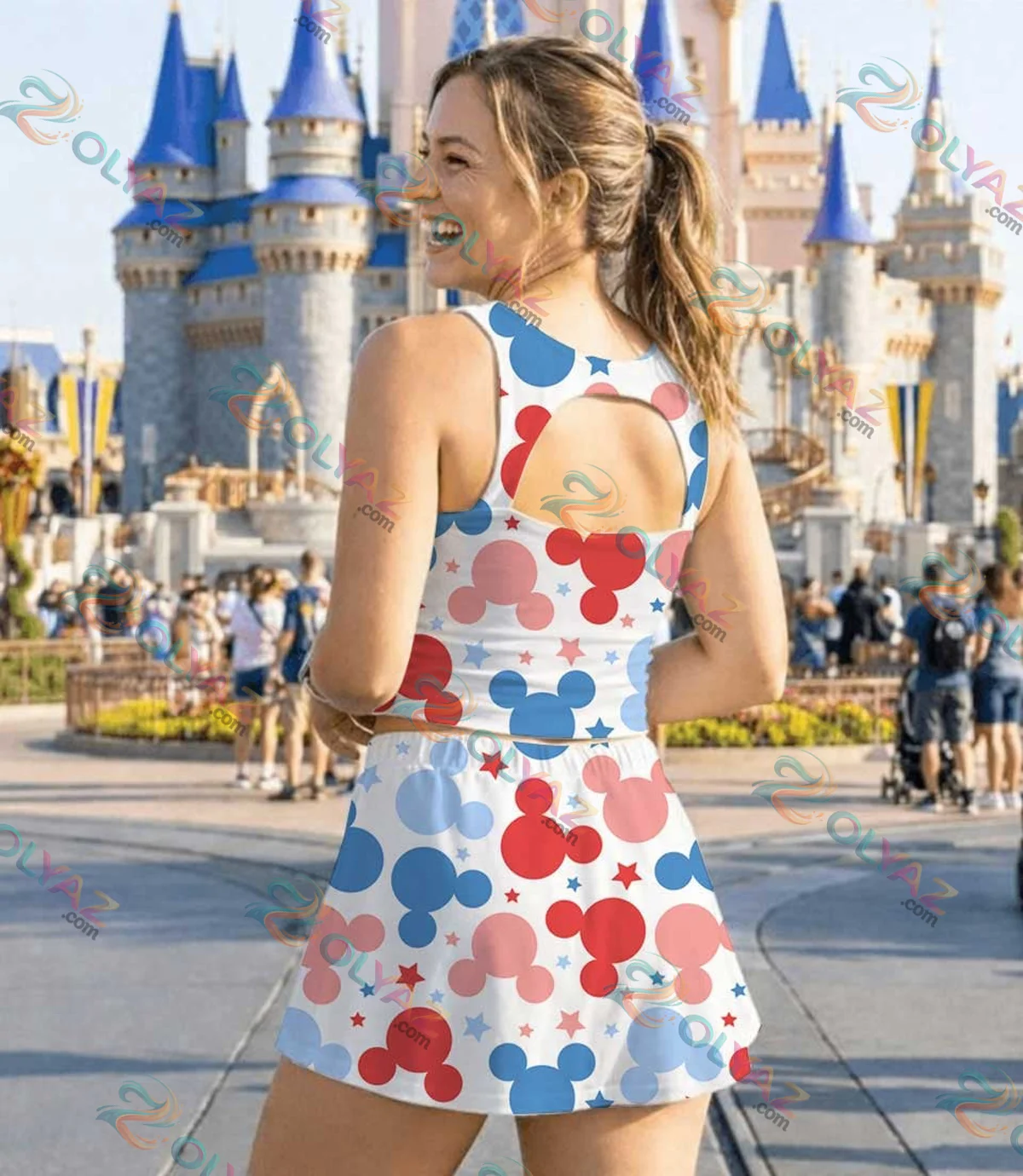 Patriotic Mickey Athletic Dress & Skort - Series 1 Patriotic Mickey Athletic Dress & Skort - Series 1