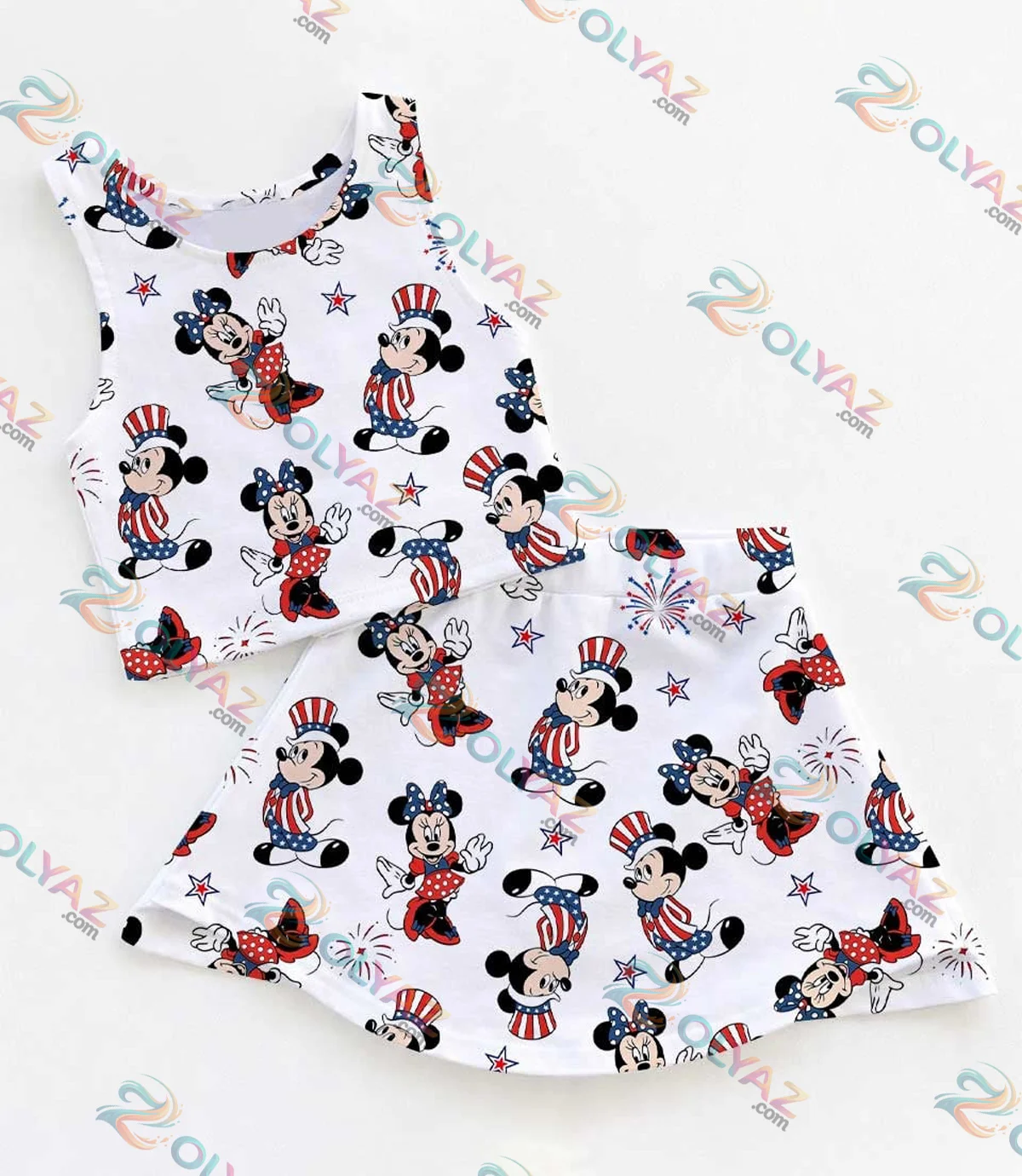 Patriotic Mickey Athletic Dress & Skort - Part 2