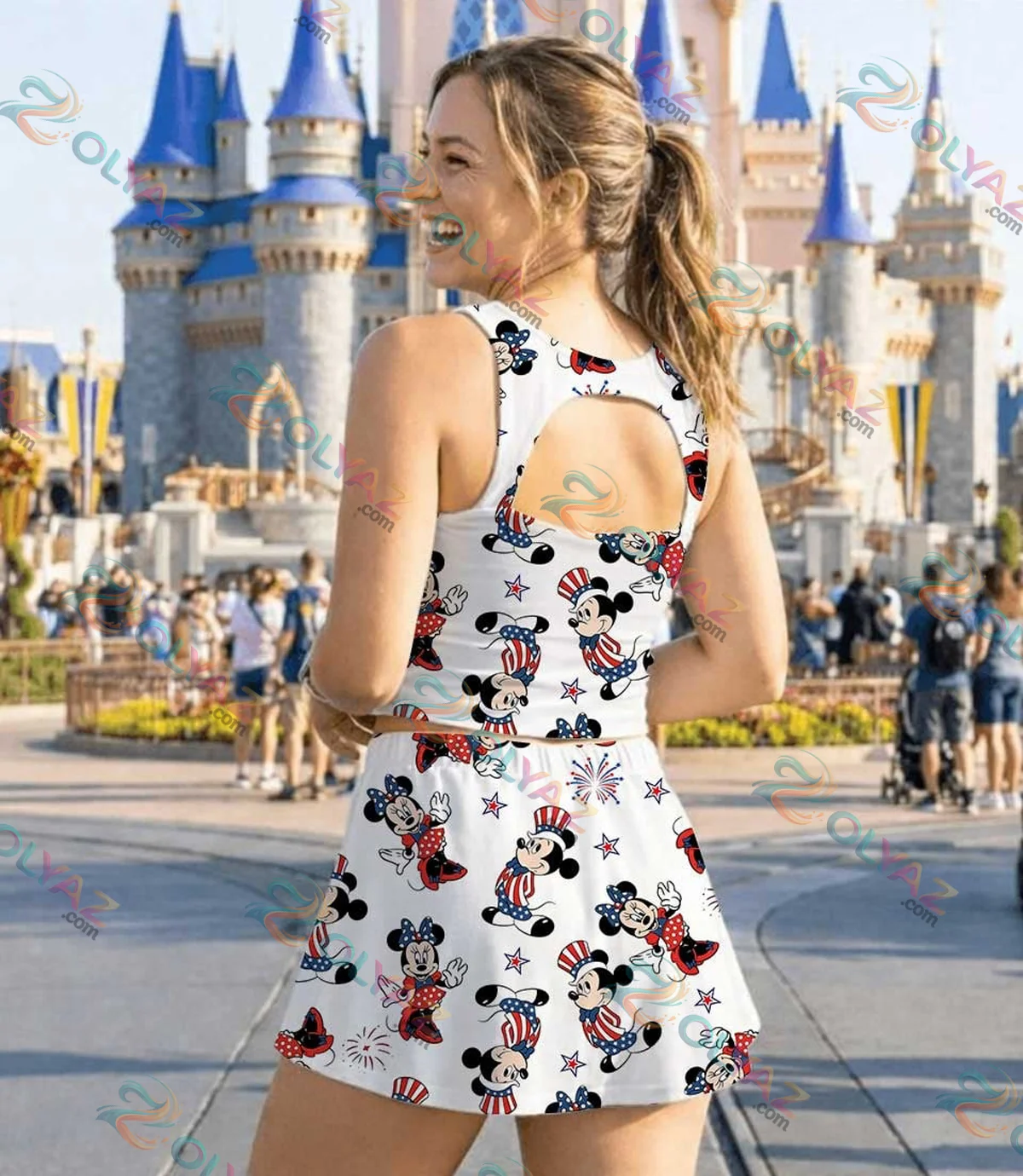 Patriotic Mickey Athletic Dress & Skort - Part 2 Patriotic Mickey Athletic Dress & Skort - Part 2