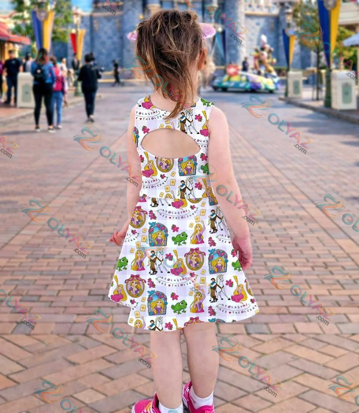 Rapunzel Pascal Lantern Athletic Dress & Skort Rapunzel Pascal Lantern Athletic Dress & Skort