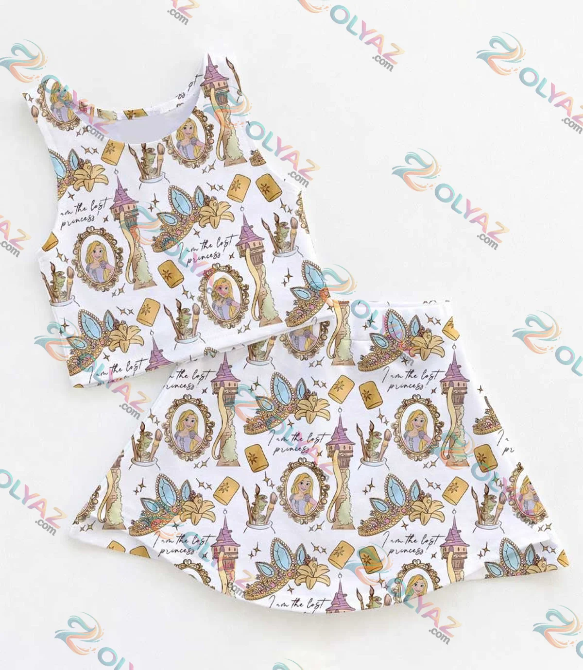 Rapunzel Tangled Athletic Dress & Skort