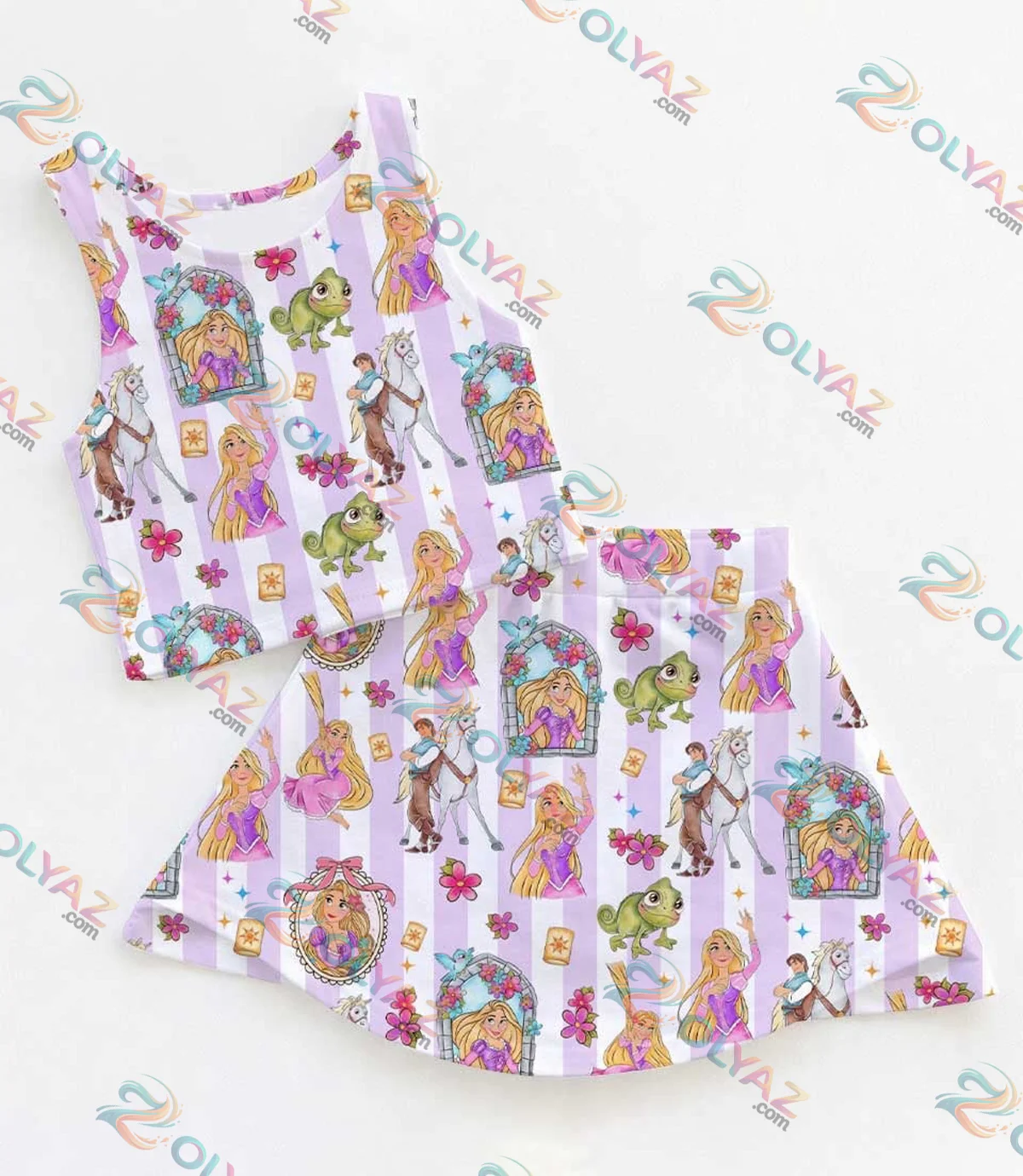 Rapunzel Athletic Dress & Skort