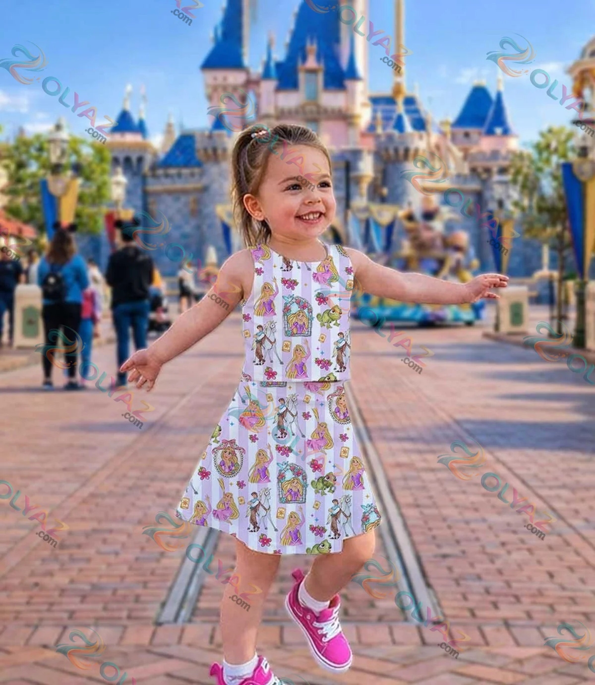 Rapunzel Athletic Dress & Skort Rapunzel Athletic Dress & Skort