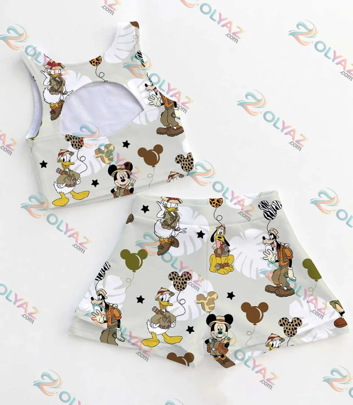 Safari Mickey Athletic Dress & Skort (Release 1) Safari Mickey Athletic Dress & Skort (Release 1)