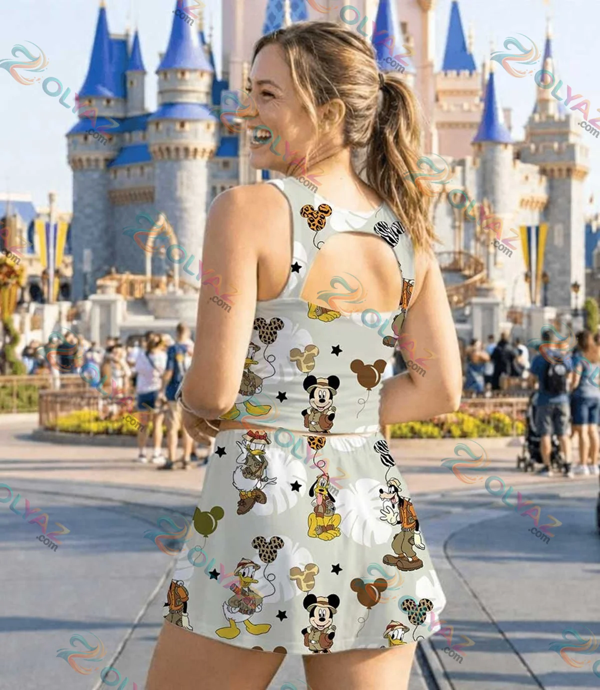 Safari Mickey Athletic Dress & Skort (Release 1) Safari Mickey Athletic Dress & Skort (Release 1)