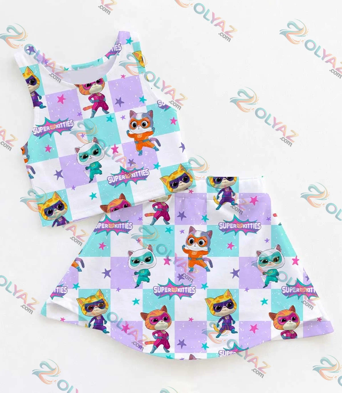 Super Kitties Buddy Bitsy Ginny & Sparks Athletic Dress & Skort - Part 1