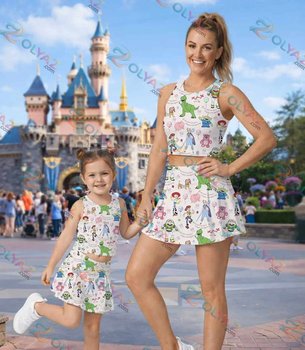 Toy Story Woody Buzz Jessie Athletic Dress & Skort Toy Story Woody Buzz Jessie Athletic Dress & Skort