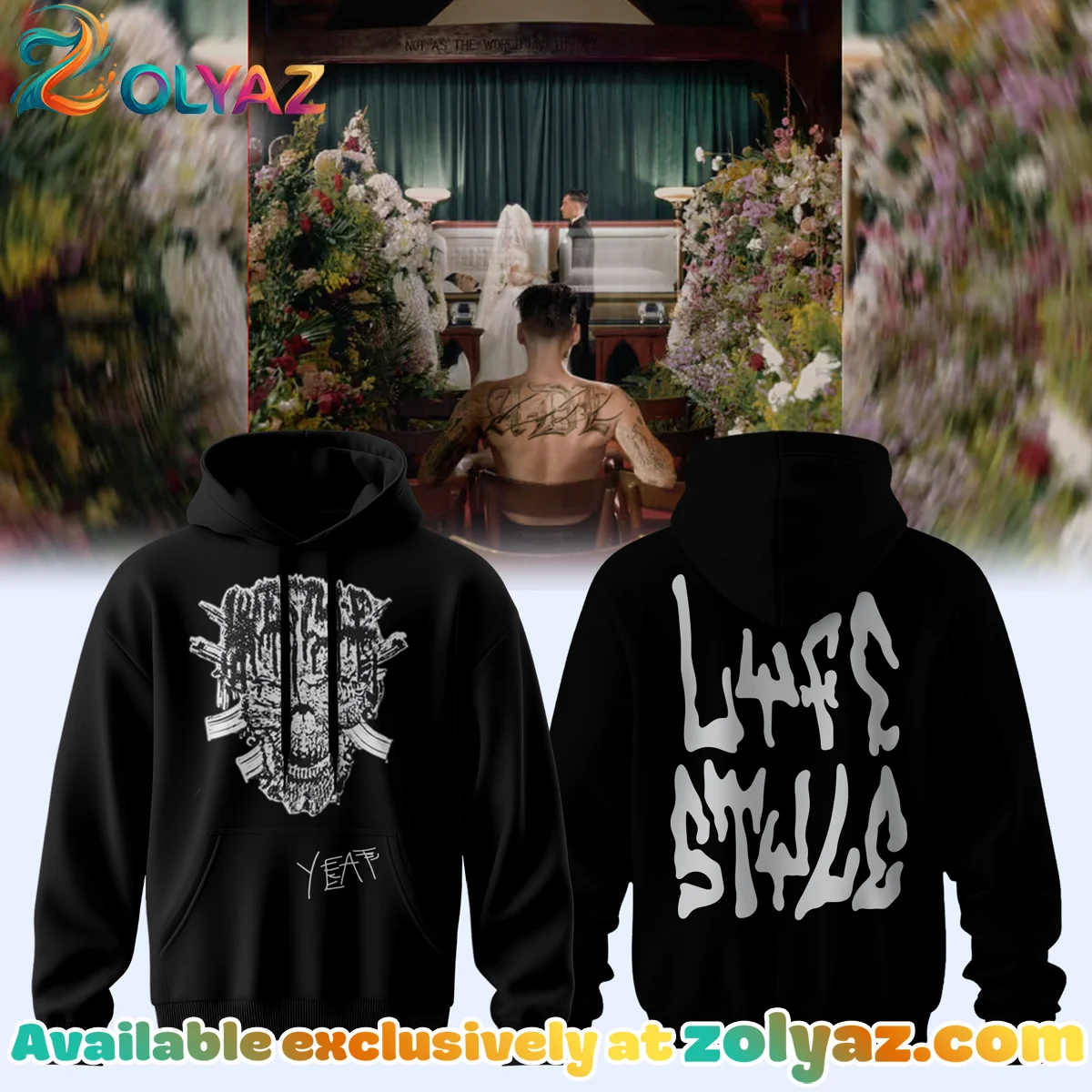 YEAT LOVELYFE Tour Signed T-Shirt & Hoodie - Variant 1