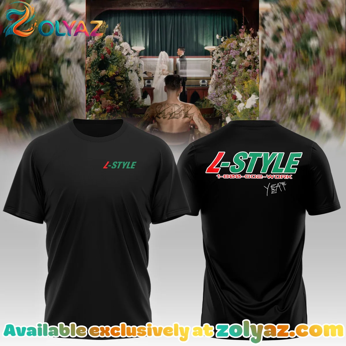 YEAT LOVELYFE Tour Signed T-Shirt & Hoodie - Series 2