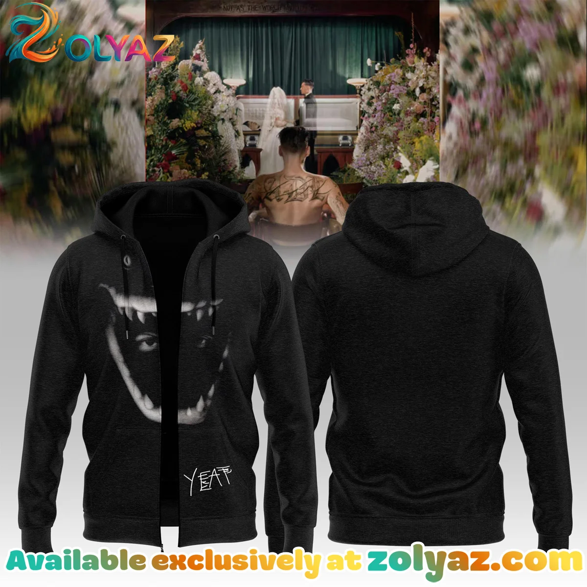 YEAT LOVELYFE Tour Signed Shirt & Hoodie (Design 4)