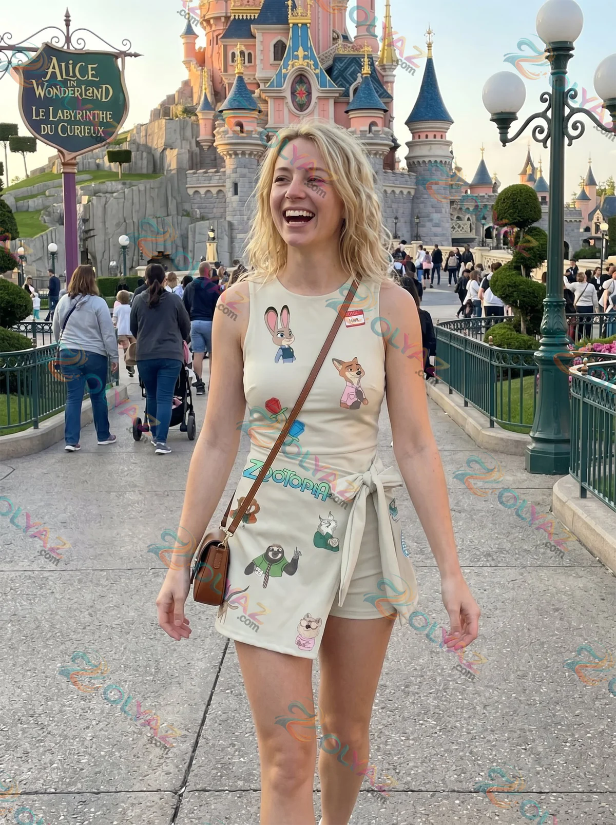 Zootopia Athletic Dress - Tennis Dress Skirt, Disney Tennis Skort For Women Zootopia Athletic Dress - Tennis Dress Skirt, Disney Tennis Skort For Women